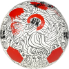 М'яч футбольний для фрістайлу SELECT Freestyle v24 White- Red